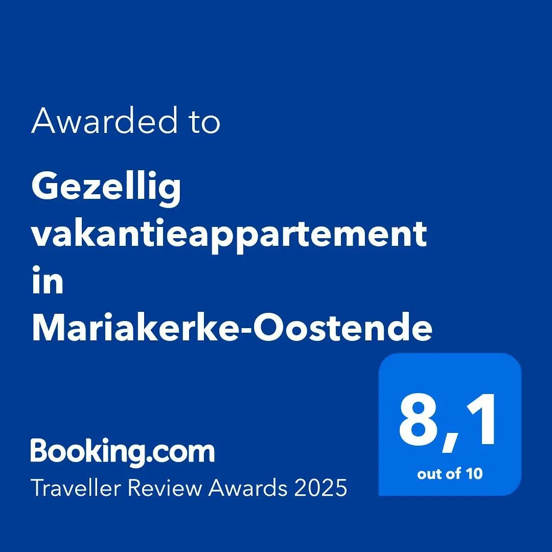 Appartement Gezellig Vakantieappartement In Mariakerke-Oostende